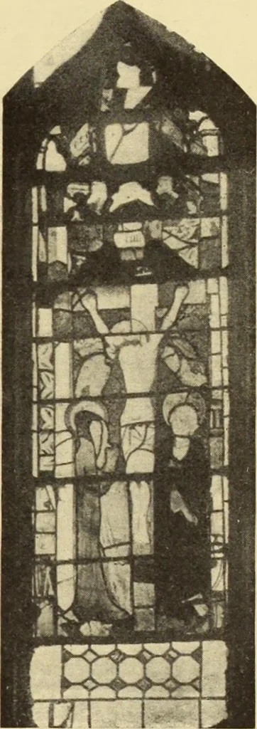 An illustration from L'art religieux de la fin du moyen âge en France;, 1908, leaf 112