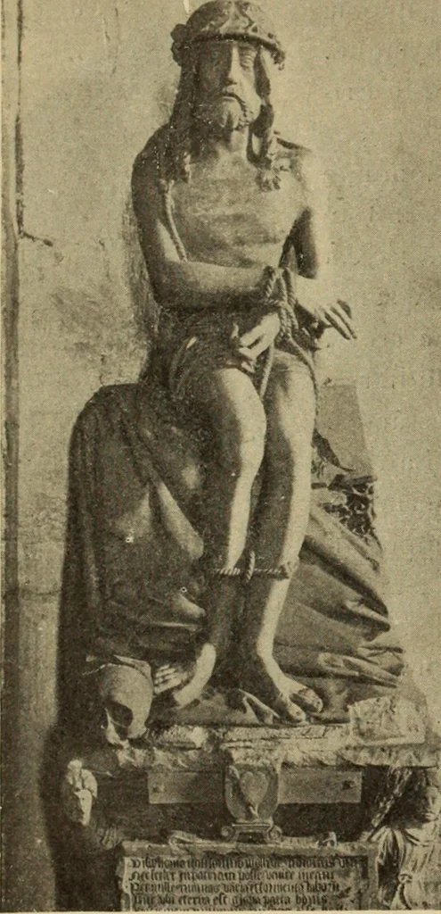 An illustration from L'art religieux de la fin du moyen âge en France;, 1908, leaf 113