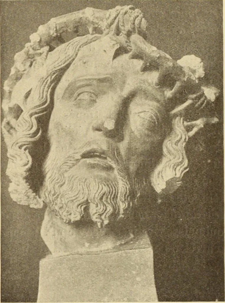 An illustration from L'art religieux de la fin du moyen âge en France;, 1908, leaf 116