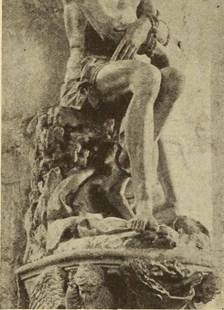 An illustration from L'art religieux de la fin du moyen âge en France;, 1908, leaf 118