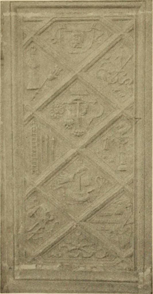 An illustration from L'art religieux de la fin du moyen âge en France;, 1908, leaf 123