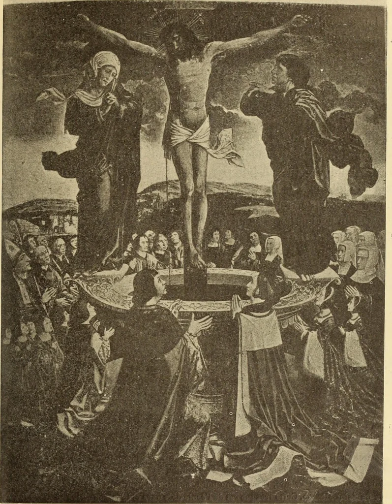 An illustration from L'art religieux de la fin du moyen âge en France;, 1908, leaf 130