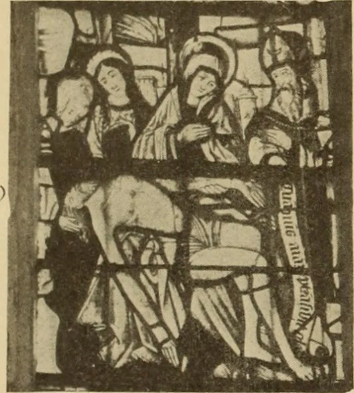 An illustration from L'art religieux de la fin du moyen âge en France;, 1908, leaf 143