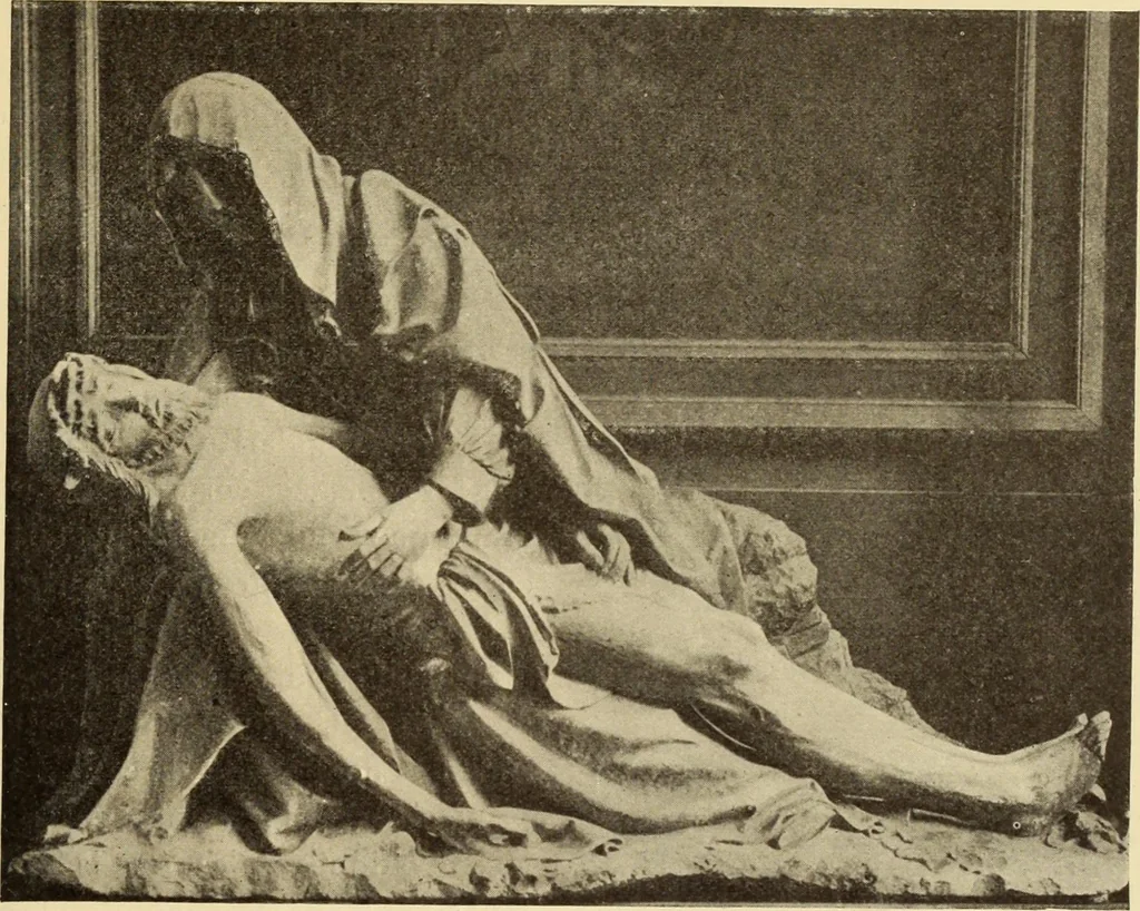 An illustration from L'art religieux de la fin du moyen âge en France;, 1908, leaf 146