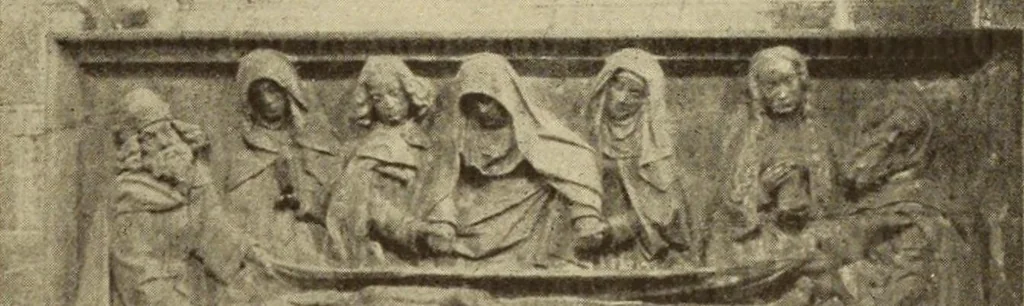 An illustration from L'art religieux de la fin du moyen âge en France;, 1908, leaf 150