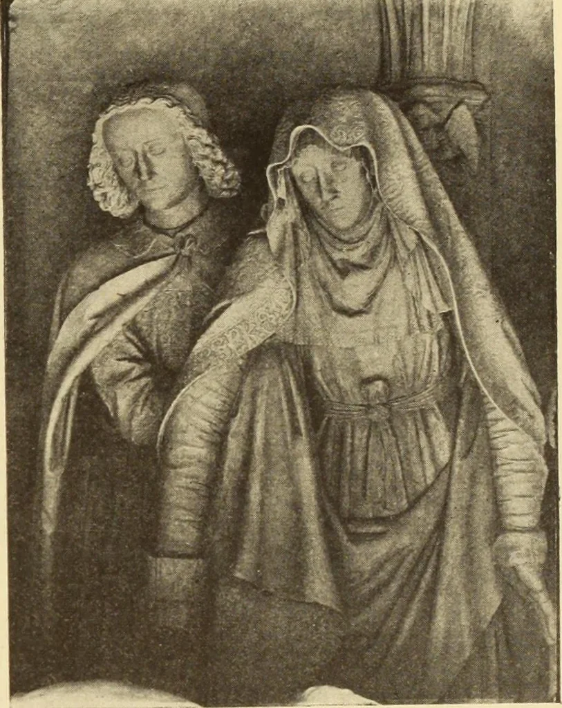 An illustration from L'art religieux de la fin du moyen âge en France;, 1908, leaf 158