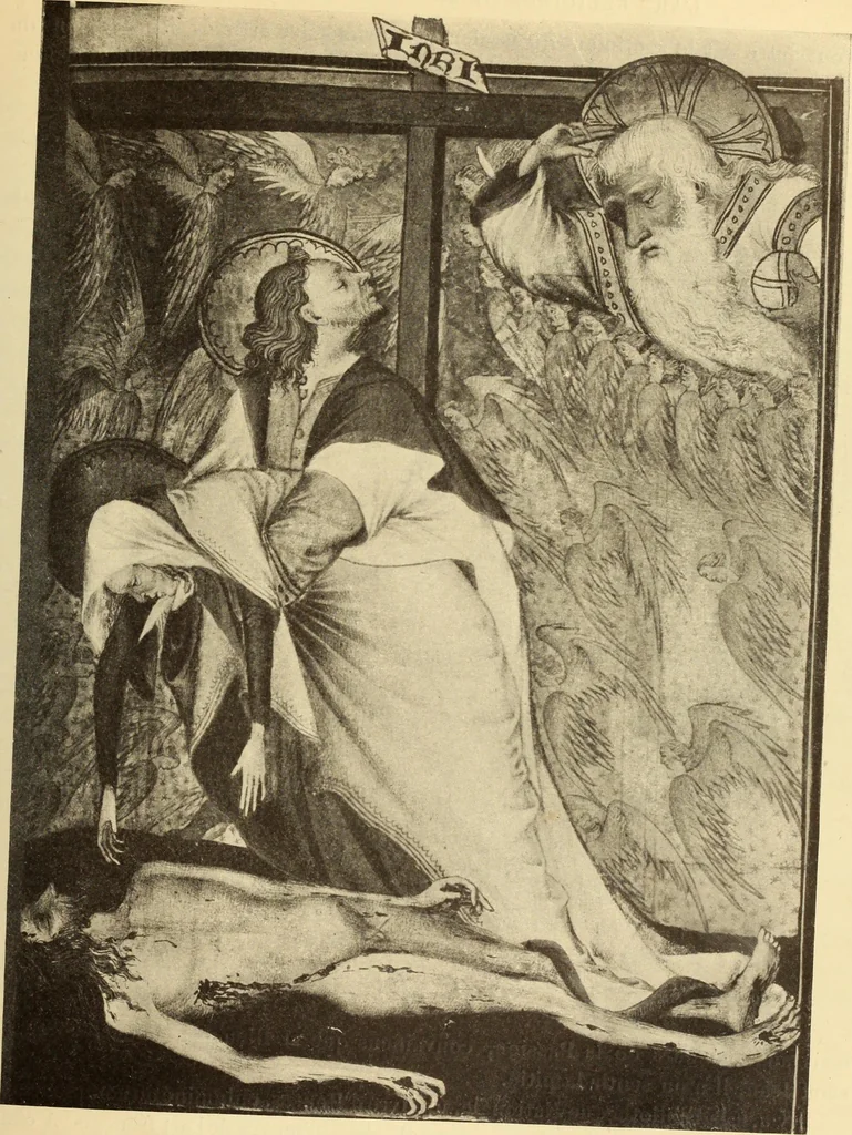 An illustration from L'art religieux de la fin du moyen âge en France;, 1908, leaf 160