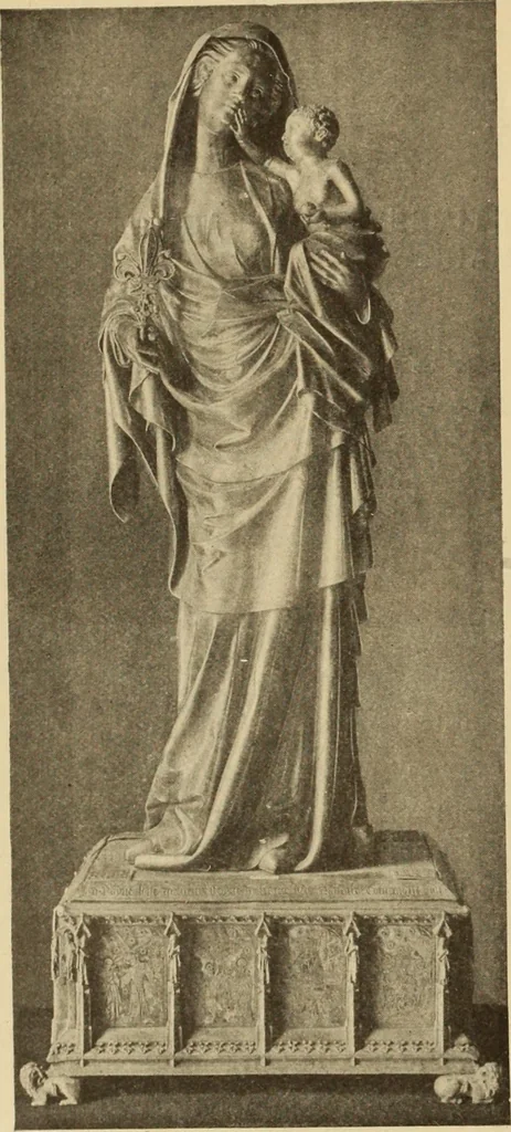 An illustration from L'art religieux de la fin du moyen âge en France;, 1908, leaf 165