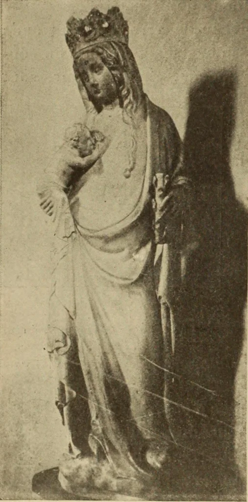 An illustration from L'art religieux de la fin du moyen âge en France;, 1908, leaf 167