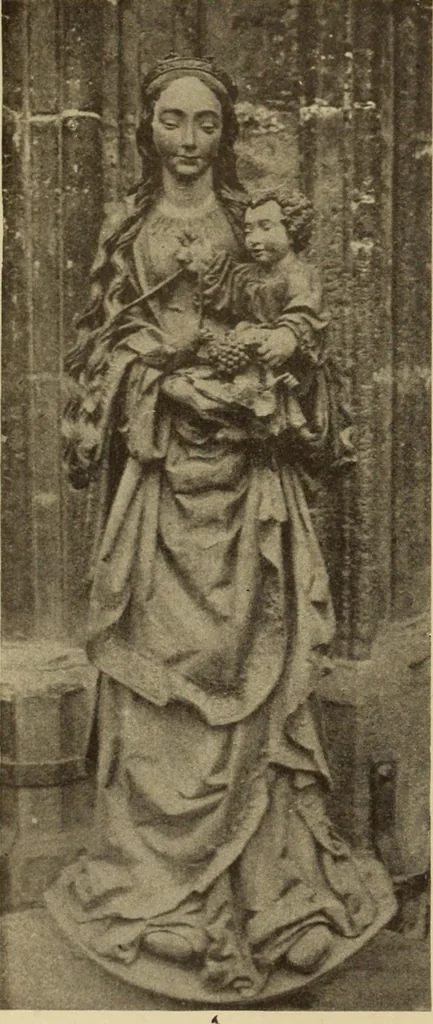 An illustration from L'art religieux de la fin du moyen âge en France;, 1908, leaf 169