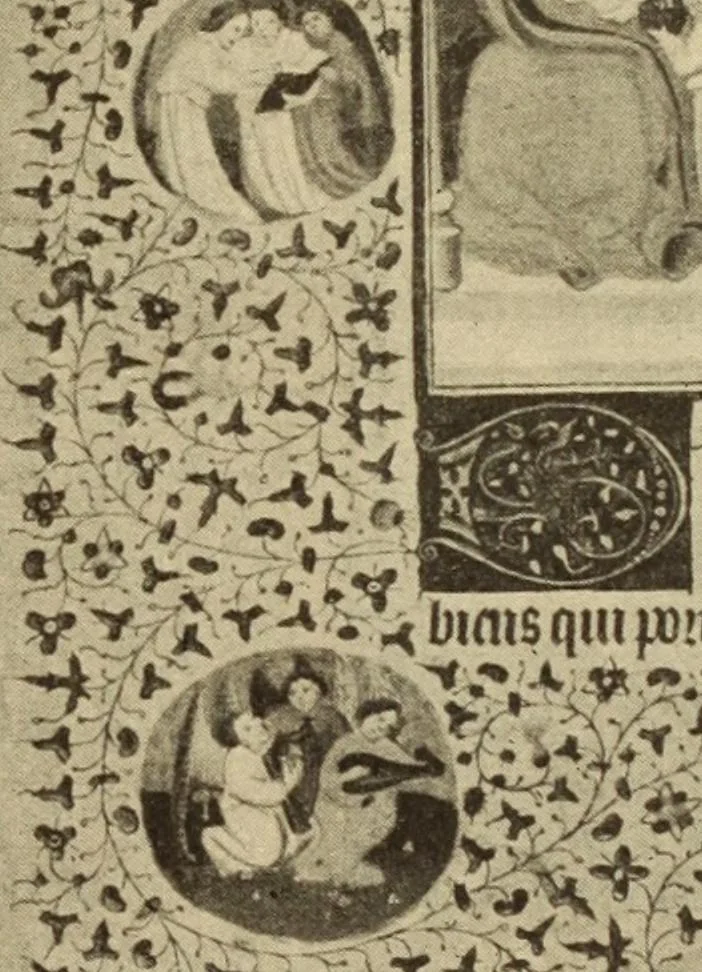 An illustration from L'art religieux de la fin du moyen âge en France;, 1908, leaf 172