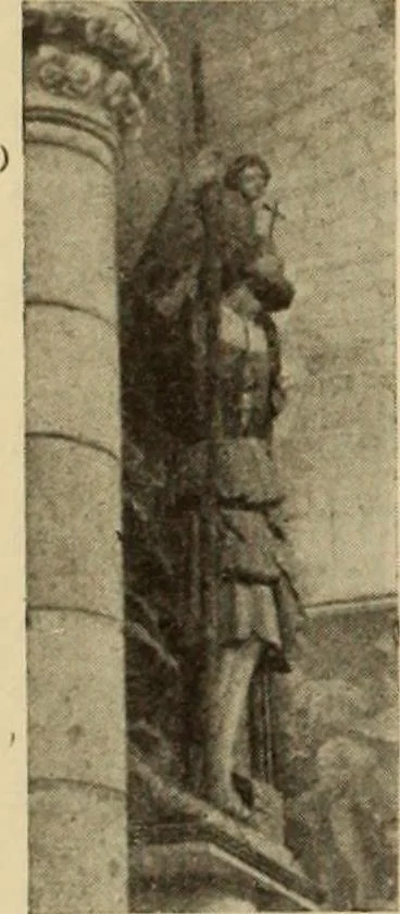 An illustration from L'art religieux de la fin du moyen âge en France;, 1908, leaf 197