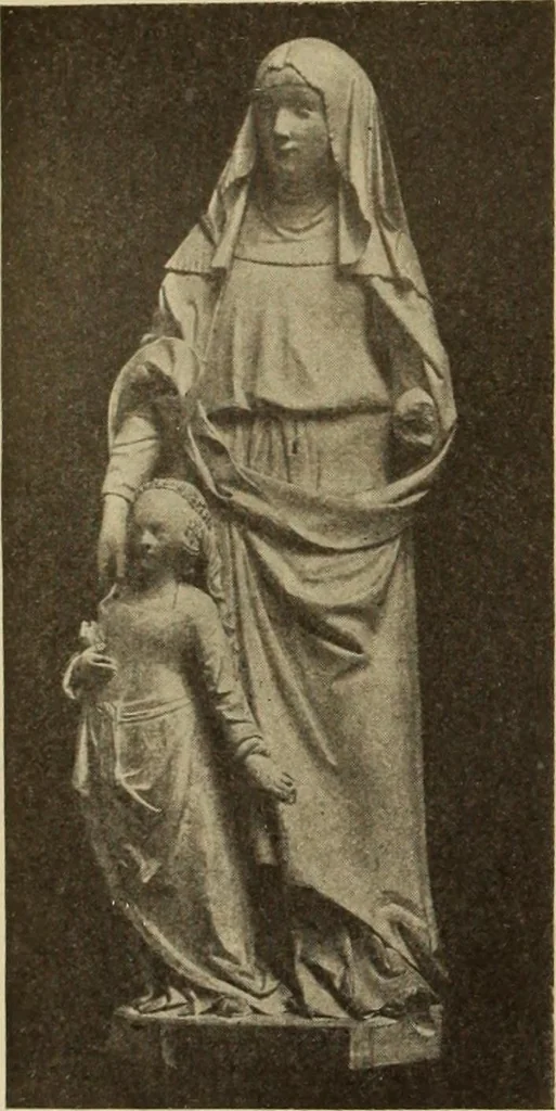 An illustration from L'art religieux de la fin du moyen âge en France;, 1908, leaf 215