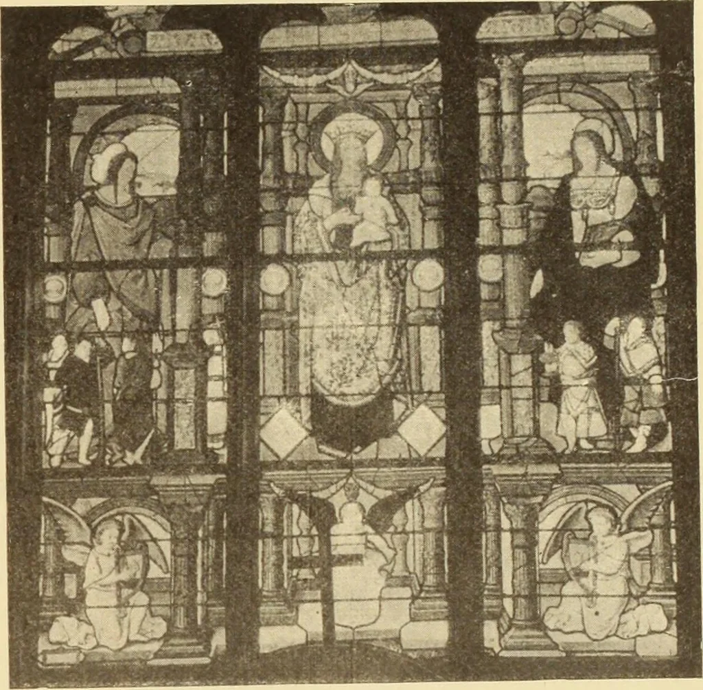 An illustration from L'art religieux de la fin du moyen âge en France;, 1908, leaf 238