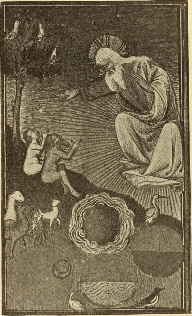 An illustration from L'art religieux de la fin du moyen âge en France;, 1908, leaf 246