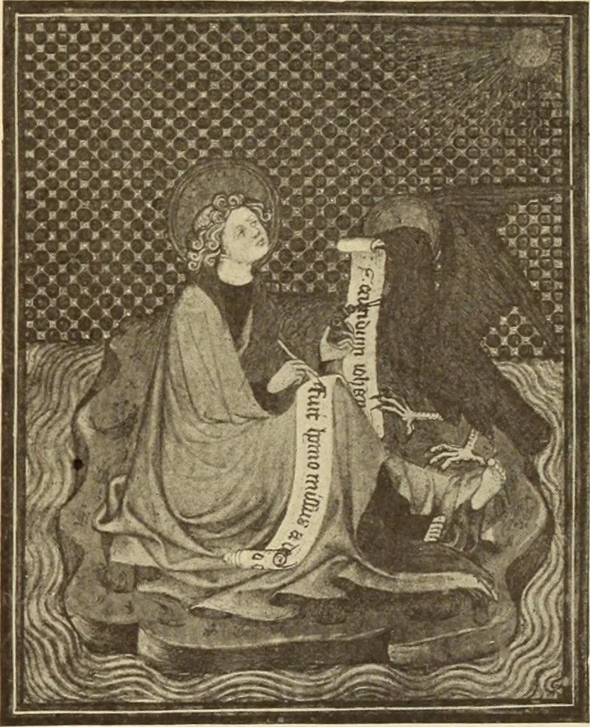 An illustration from L'art religieux de la fin du moyen âge en France;, 1908, leaf 248