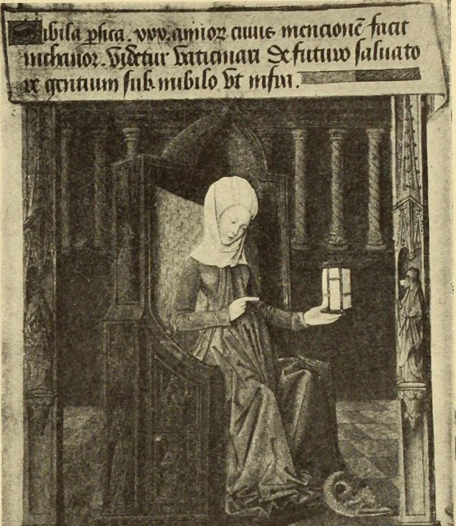 An illustration from L'art religieux de la fin du moyen âge en France;, 1908, leaf 286