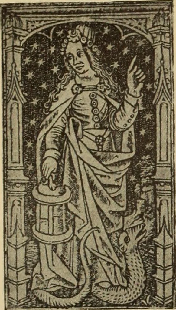 An illustration from L'art religieux de la fin du moyen âge en France;, 1908, leaf 289