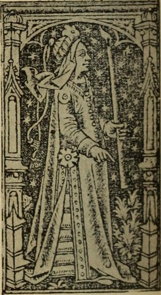 An illustration from L'art religieux de la fin du moyen âge en France;, 1908, leaf 289