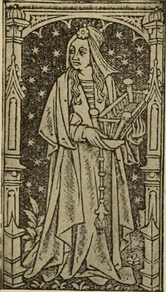 An illustration from L'art religieux de la fin du moyen âge en France;, 1908, leaf 291