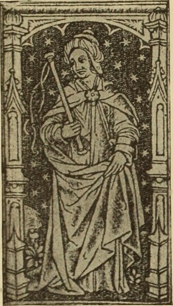 An illustration from L'art religieux de la fin du moyen âge en France;, 1908, leaf 293