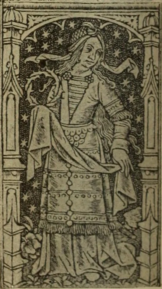 An illustration from L'art religieux de la fin du moyen âge en France;, 1908, leaf 293