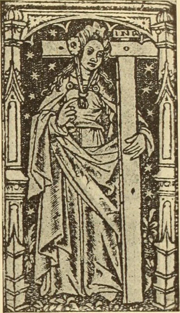 An illustration from L'art religieux de la fin du moyen âge en France;, 1908, leaf 294