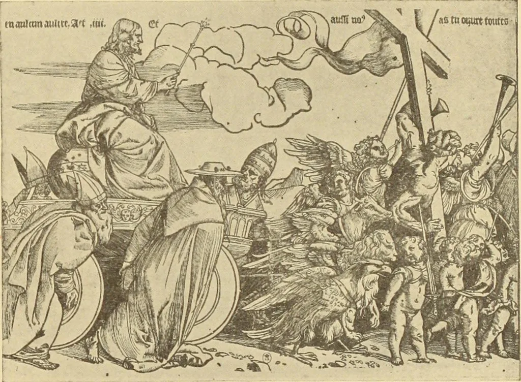 An illustration from L'art religieux de la fin du moyen âge en France;, 1908, leaf 300