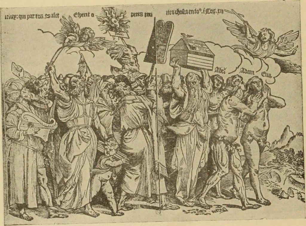 An illustration from L'art religieux de la fin du moyen âge en France;, 1908, leaf 301