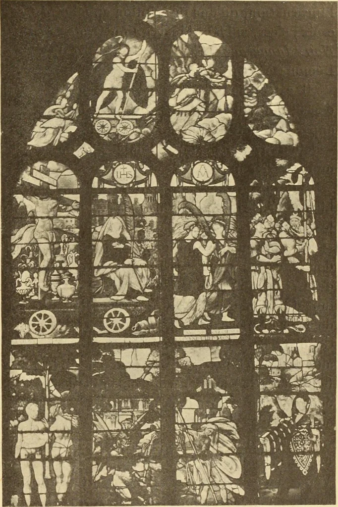 An illustration from L'art religieux de la fin du moyen âge en France;, 1908, leaf 304