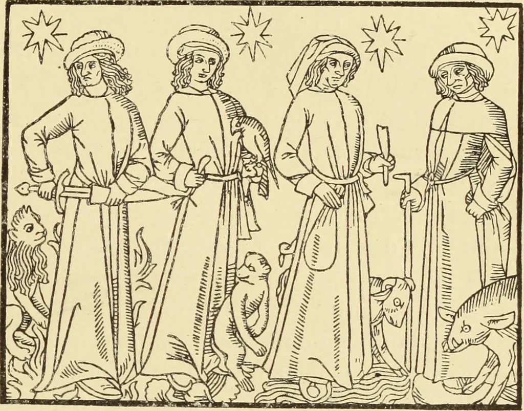 An illustration from L'art religieux de la fin du moyen âge en France;, 1908, leaf 318