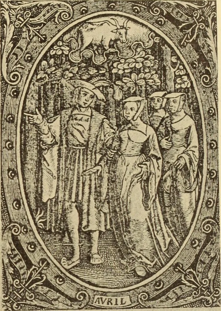 An illustration from L'art religieux de la fin du moyen âge en France;, 1908, leaf 324
