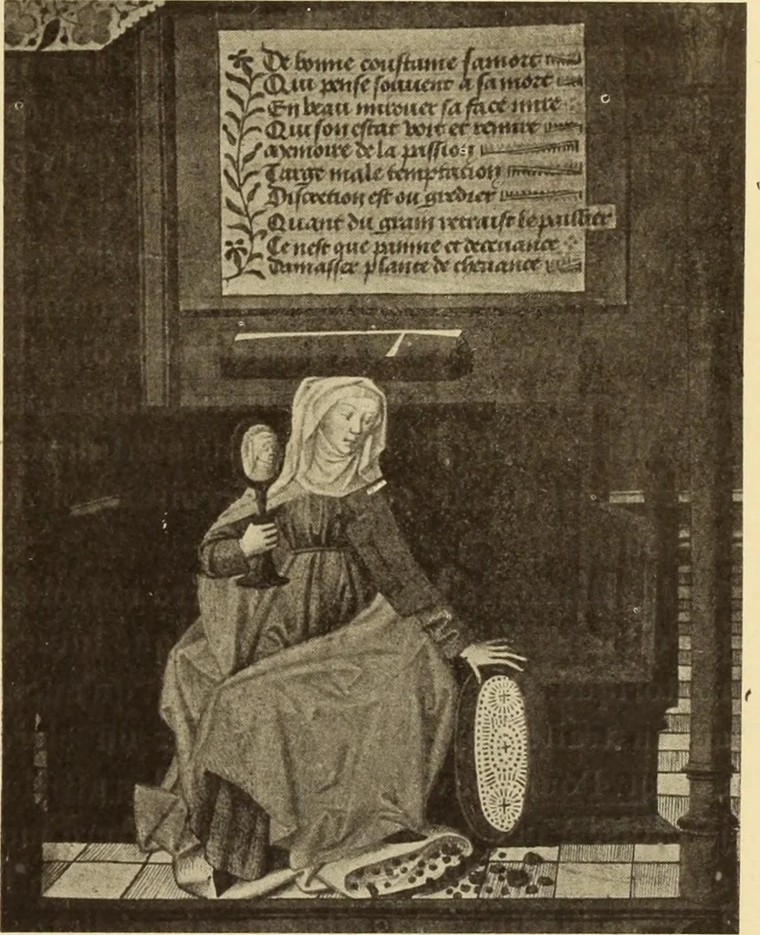 An illustration from L'art religieux de la fin du moyen âge en France;, 1908, leaf 334