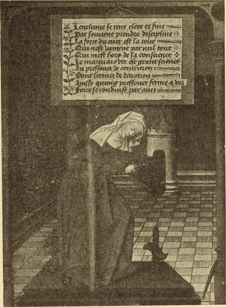 An illustration from L'art religieux de la fin du moyen âge en France;, 1908, leaf 336