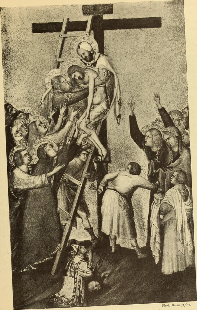 An illustration from L'art religieux de la fin du moyen âge en France;, 1908, leaf 34
