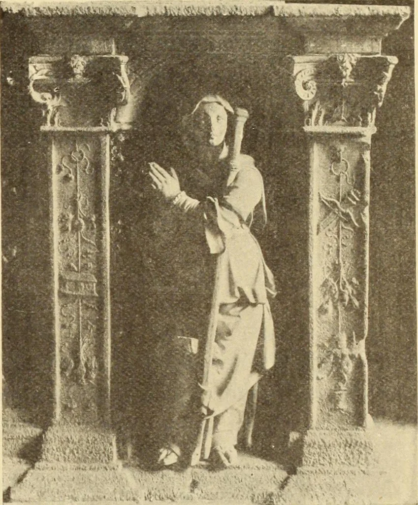 An illustration from L'art religieux de la fin du moyen âge en France;, 1908, leaf 346