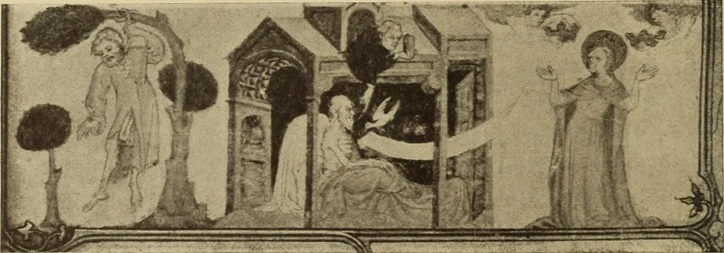 An illustration from L'art religieux de la fin du moyen âge en France;, 1908, leaf 347