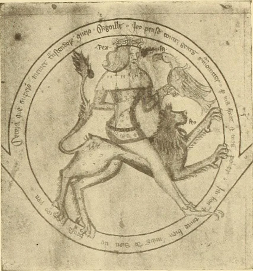 An illustration from L'art religieux de la fin du moyen âge en France;, 1908, leaf 348