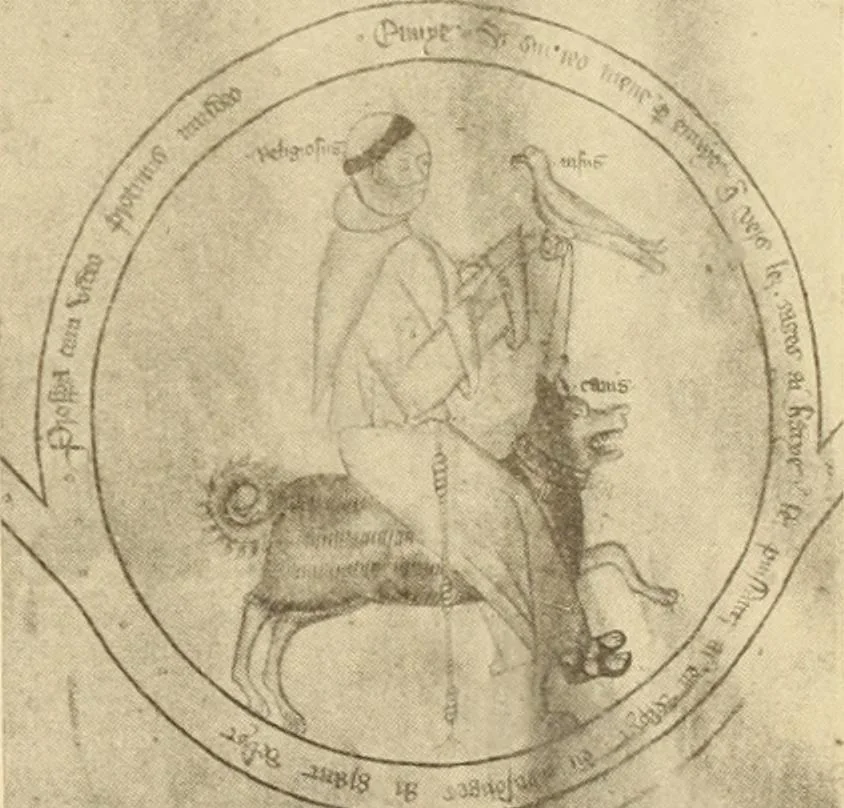 An illustration from L'art religieux de la fin du moyen âge en France;, 1908, leaf 348
