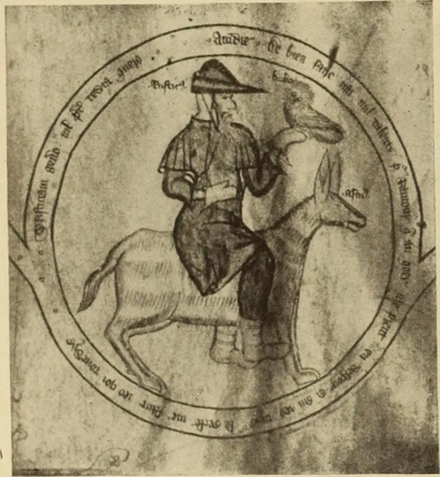 An illustration from L'art religieux de la fin du moyen âge en France;, 1908, leaf 349