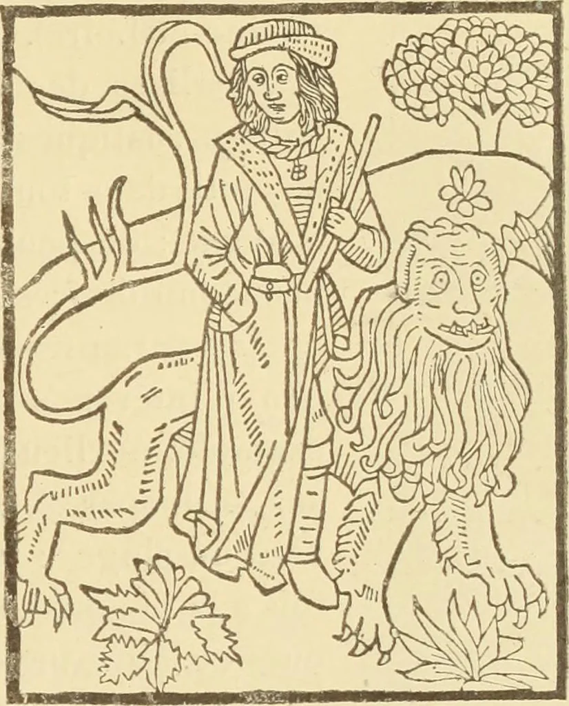 An illustration from L'art religieux de la fin du moyen âge en France;, 1908, leaf 352