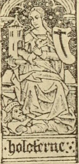 An illustration from L'art religieux de la fin du moyen âge en France;, 1908, leaf 354