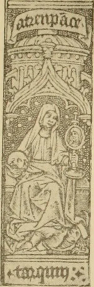 An illustration from L'art religieux de la fin du moyen âge en France;, 1908, leaf 355