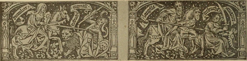 An illustration from L'art religieux de la fin du moyen âge en France;, 1908, leaf 357