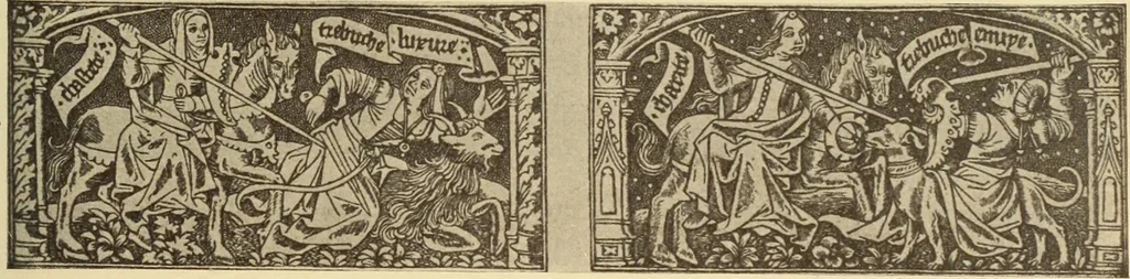An illustration from L'art religieux de la fin du moyen âge en France;, 1908, leaf 358