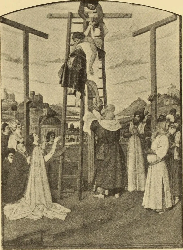 An illustration from L'art religieux de la fin du moyen âge en France;, 1908, leaf 36