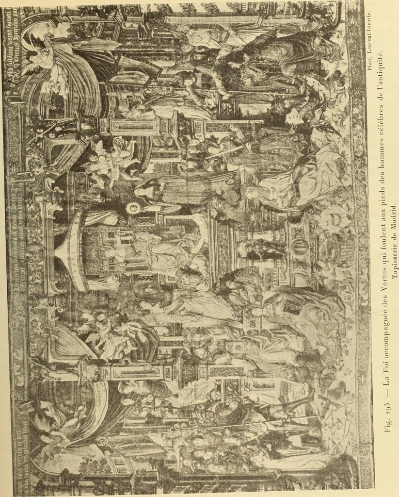 An illustration from L'art religieux de la fin du moyen âge en France;, 1908, leaf 362