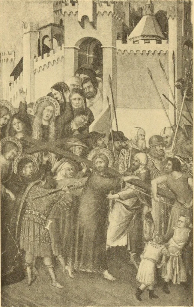An illustration from L'art religieux de la fin du moyen âge en France;, 1908, leaf 38