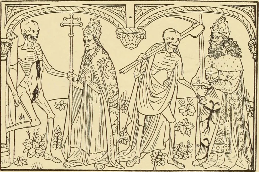 An illustration from L'art religieux de la fin du moyen âge en France;, 1908, leaf 384