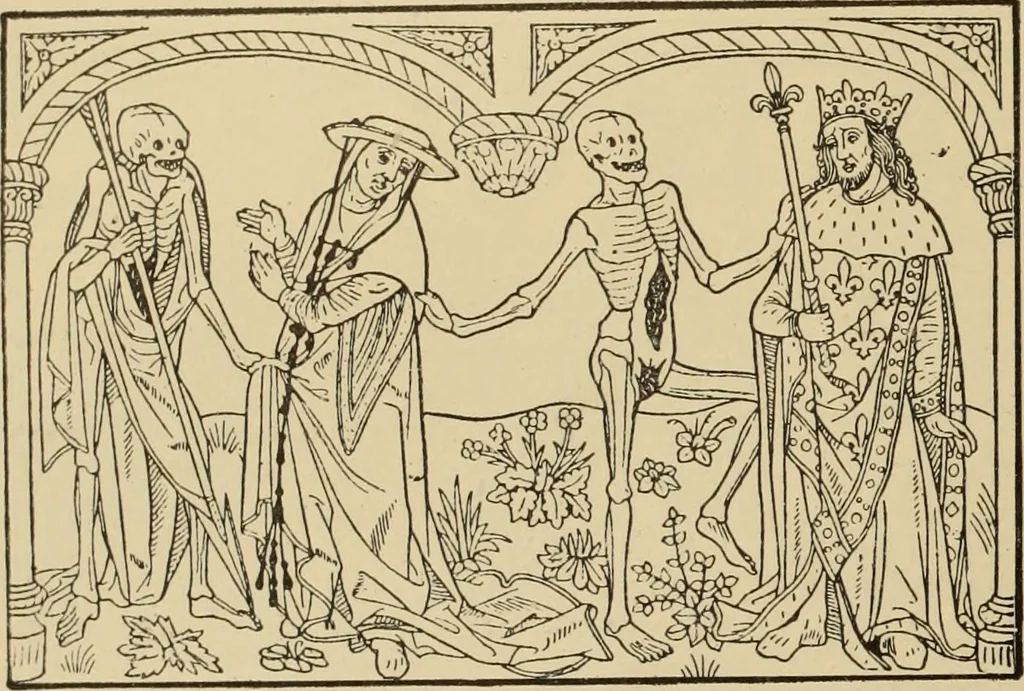 An illustration from L'art religieux de la fin du moyen âge en France;, 1908, leaf 385